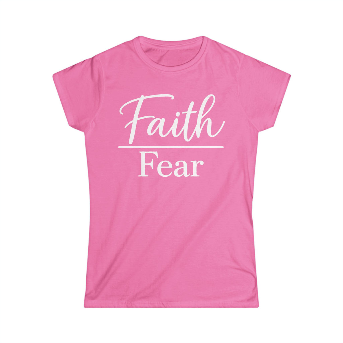 Faith Over Fear Women’s Christian T-Shirt