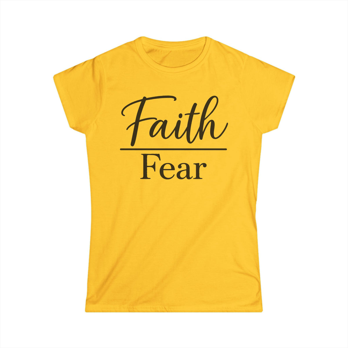 Faith Over Fear Women’s Christian T-Shirt