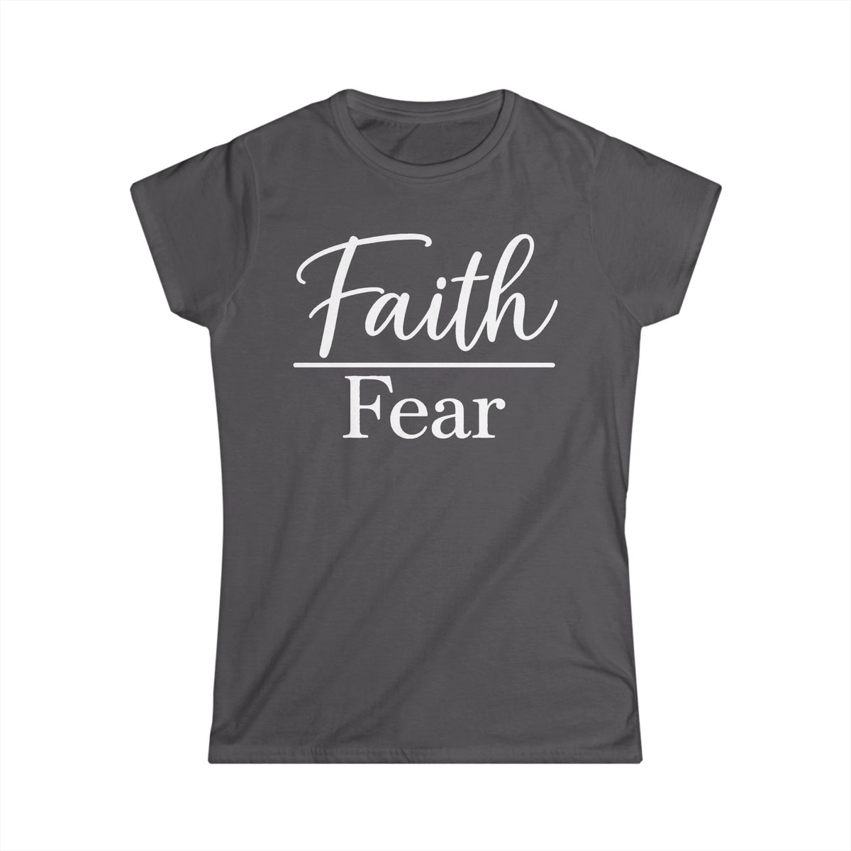 Faith Over Fear Women’s Christian T-Shirt
