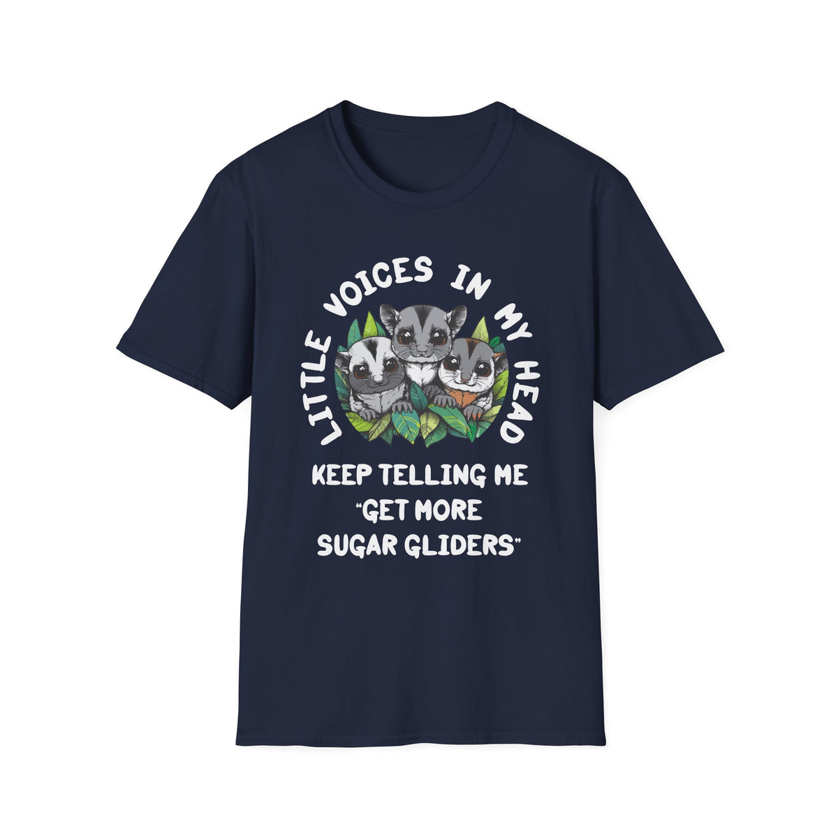 Little Voices in My Head Sugar Glider Shirt – Funny Sugar Glider T-Shirt