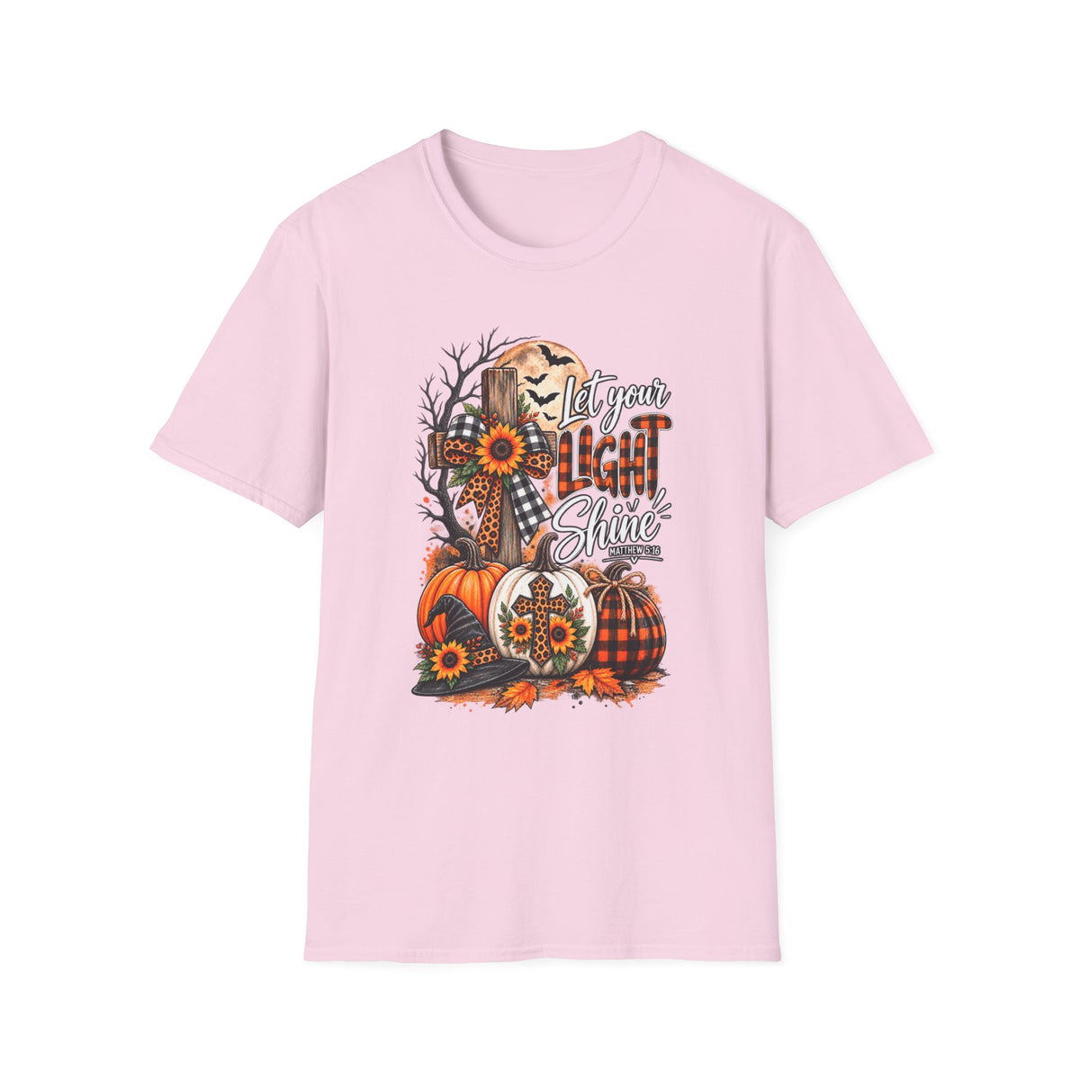 Let Your Light Shine Halloween Faith T-Shirt