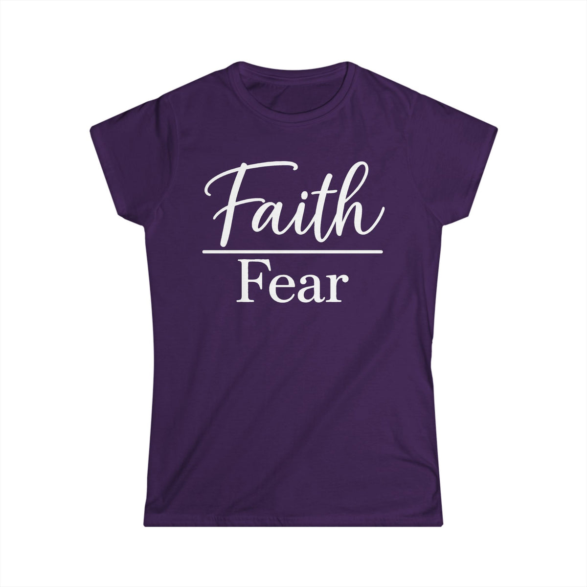 Faith Over Fear Women’s Christian T-Shirt