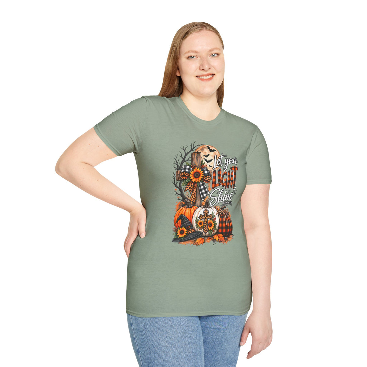 Let Your Light Shine Halloween Faith T-Shirt