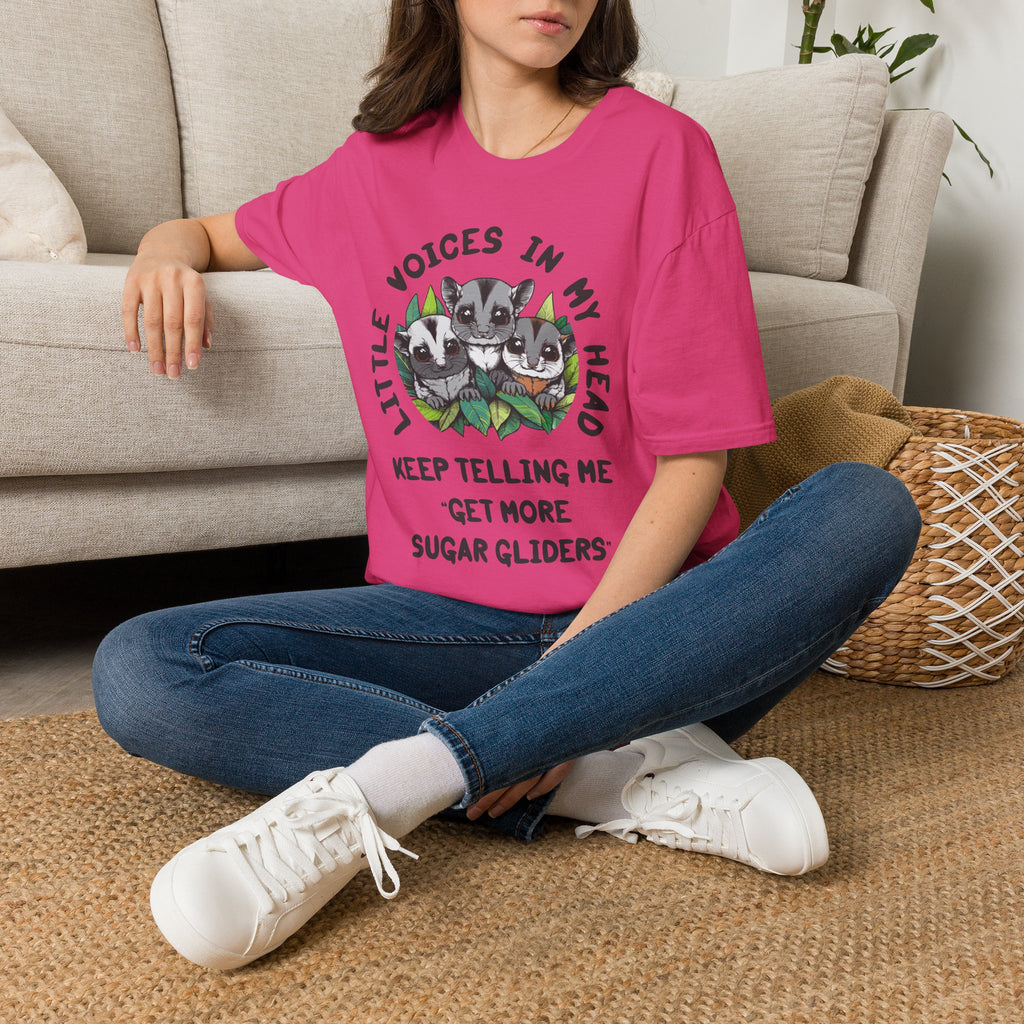 Little Voices in My Head Sugar Glider Shirt – Funny Sugar Glider T-Shirt