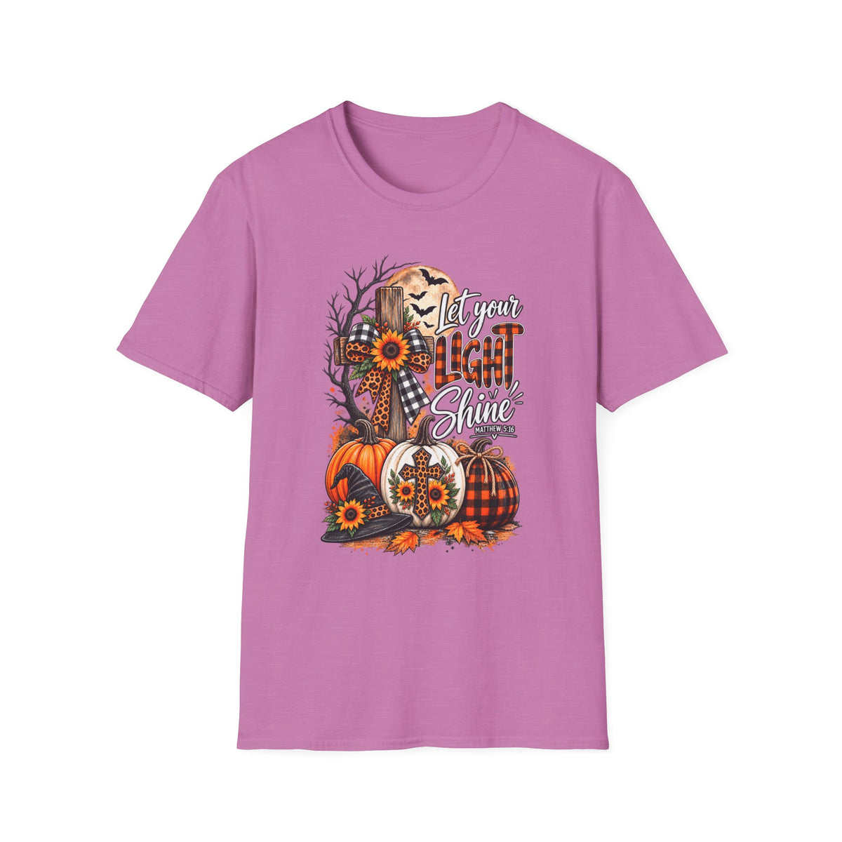 Let Your Light Shine Halloween Faith T-Shirt