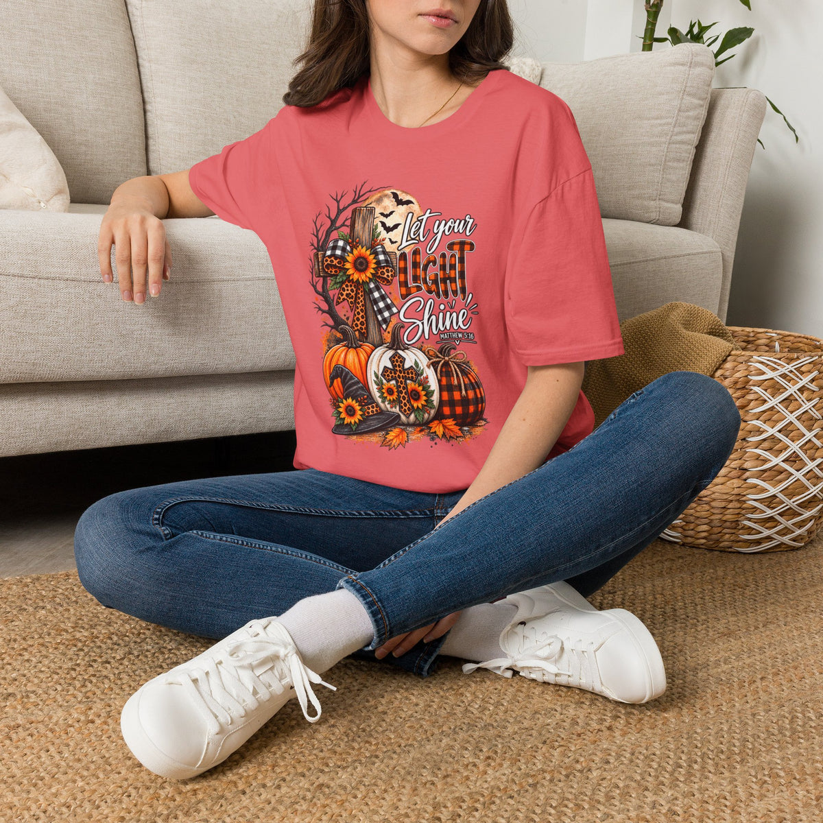 Let Your Light Shine Halloween Faith T-Shirt