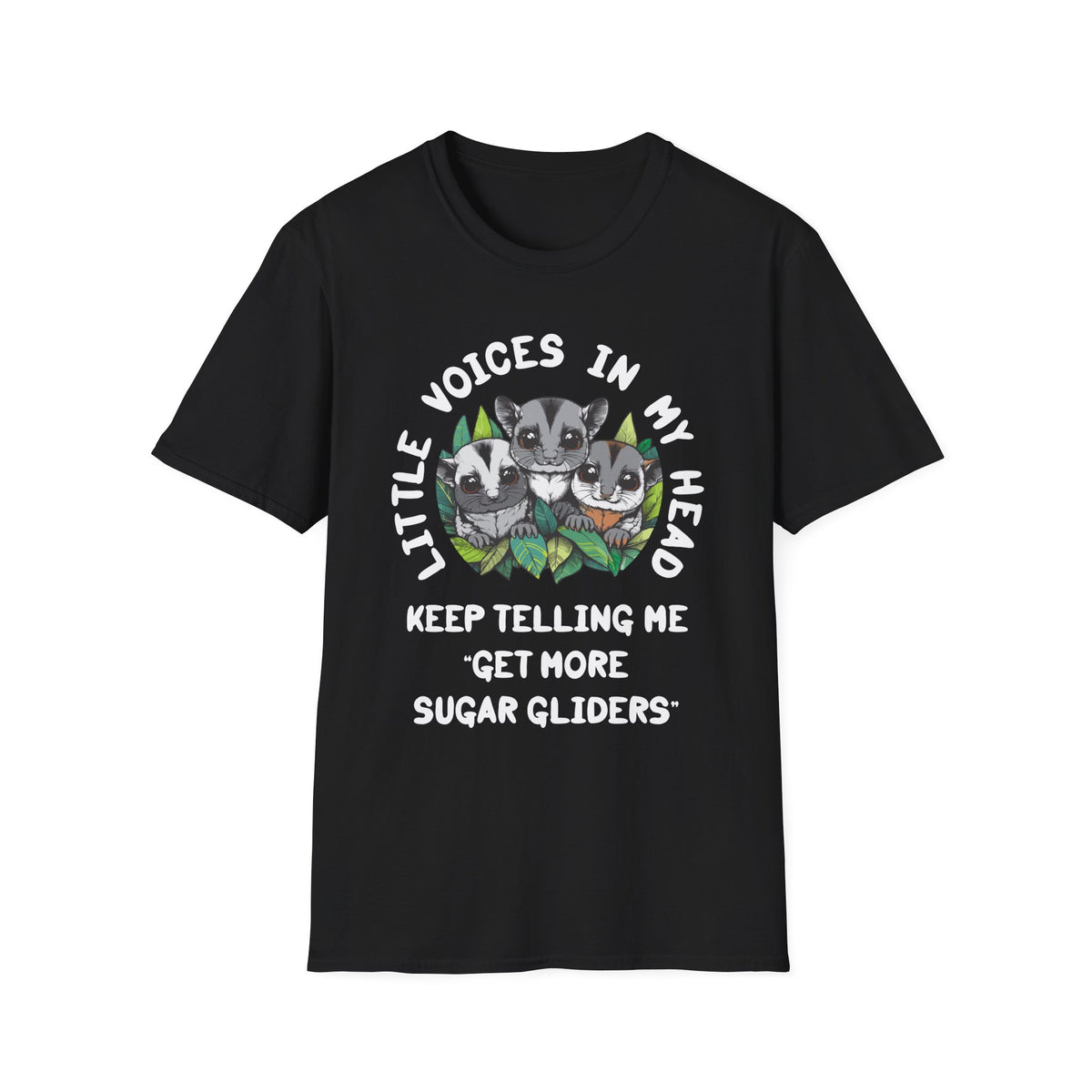 Little Voices in My Head Sugar Glider Shirt – Funny Sugar Glider T-Shirt