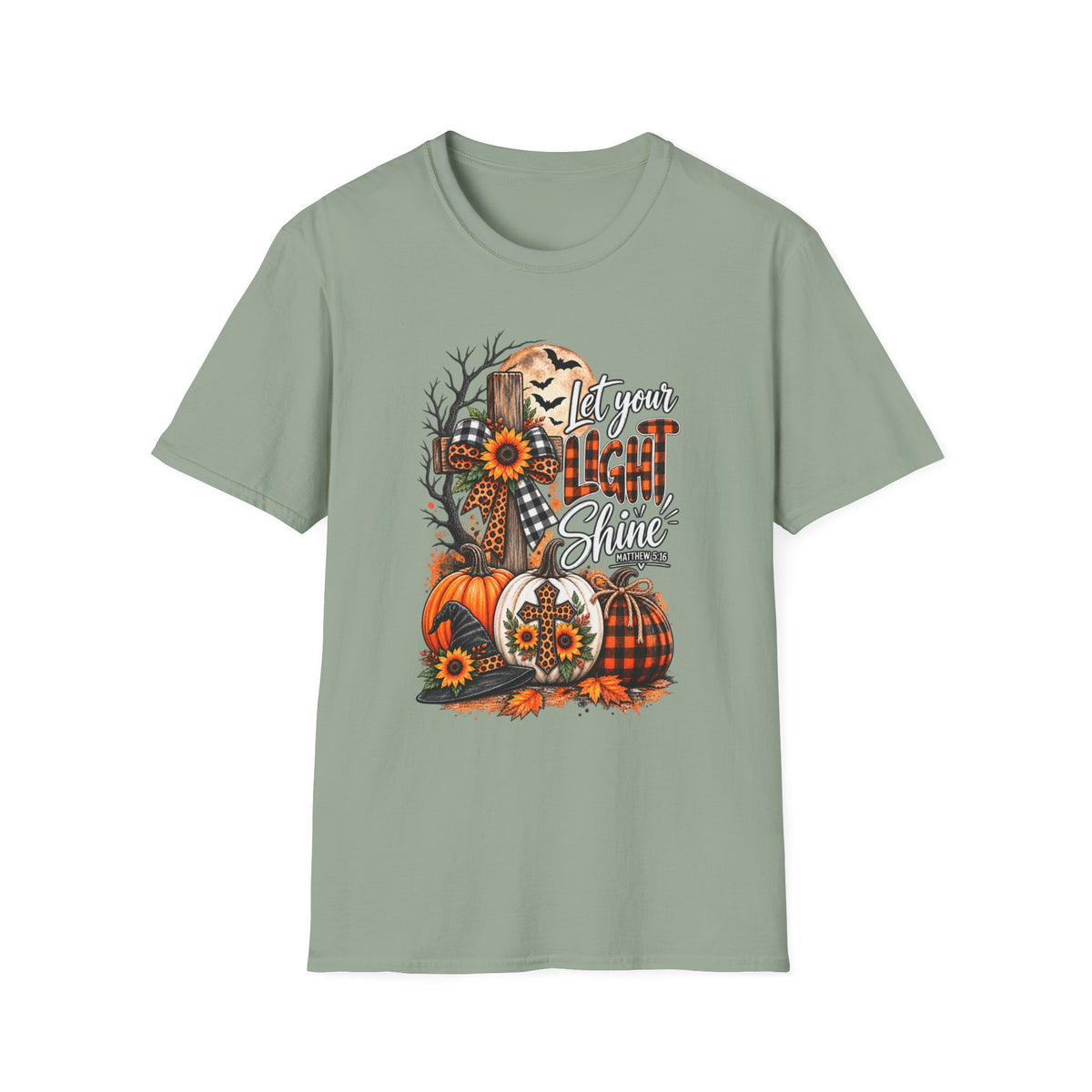 Let Your Light Shine Halloween Faith T-Shirt