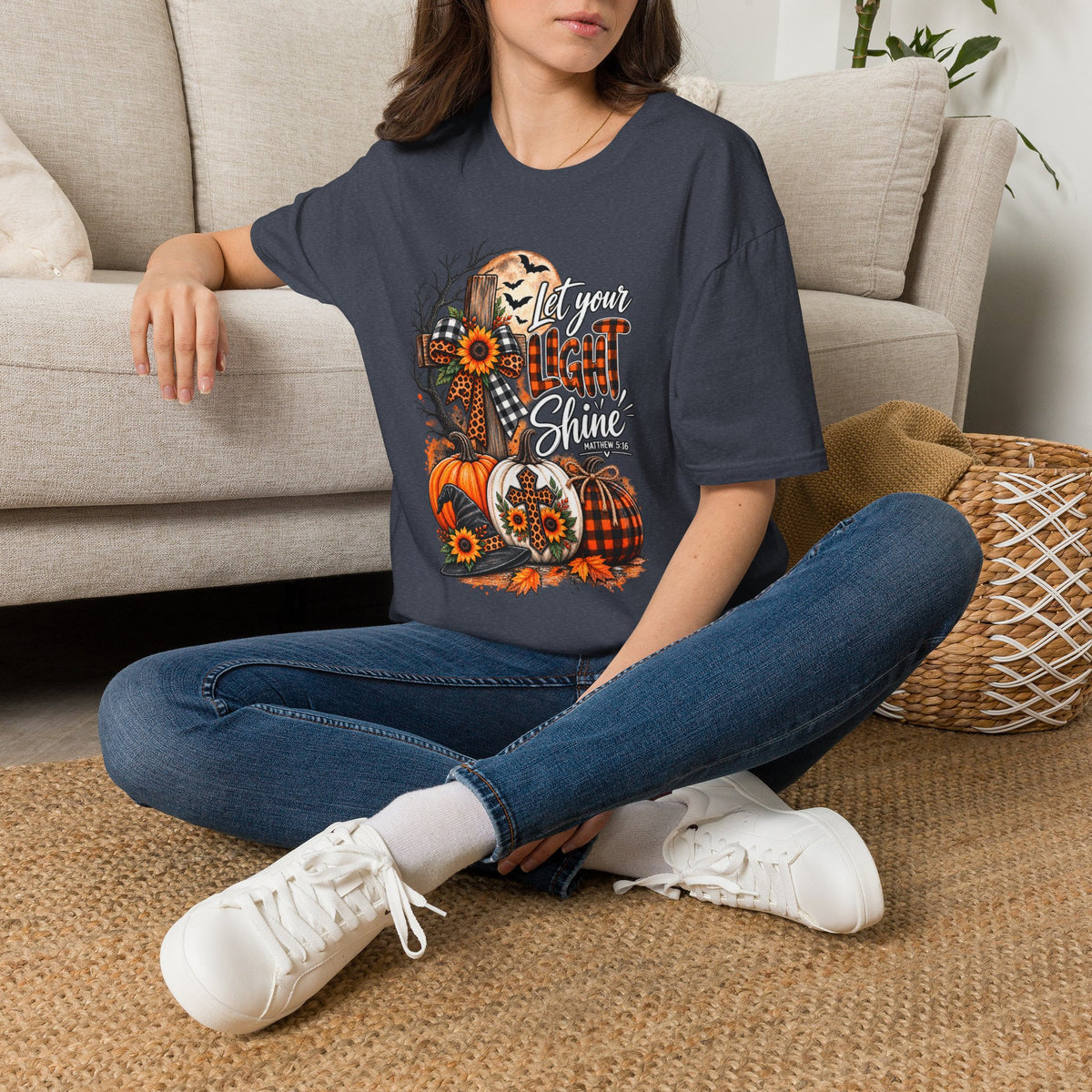 Let Your Light Shine Halloween Faith T-Shirt