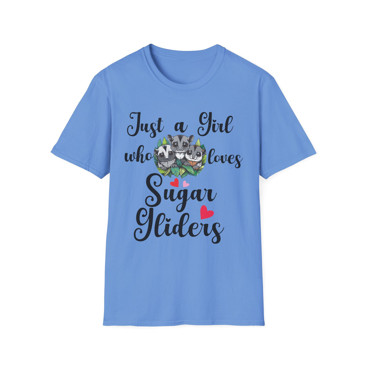 Just a Girl Who Loves Sugar Gliders Shirt – Sugar Glider Mom T-Shirt