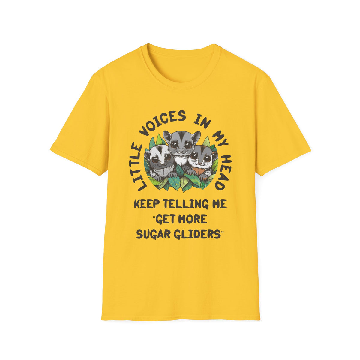Little Voices in My Head Sugar Glider Shirt – Funny Sugar Glider T-Shirt