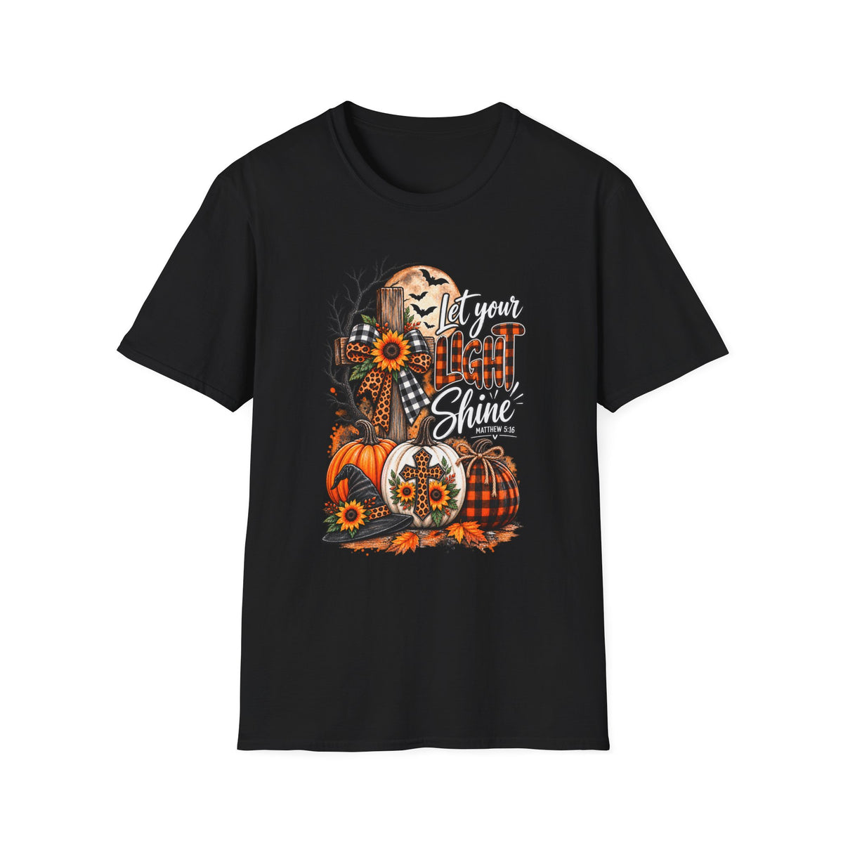 Let Your Light Shine Halloween Faith T-Shirt