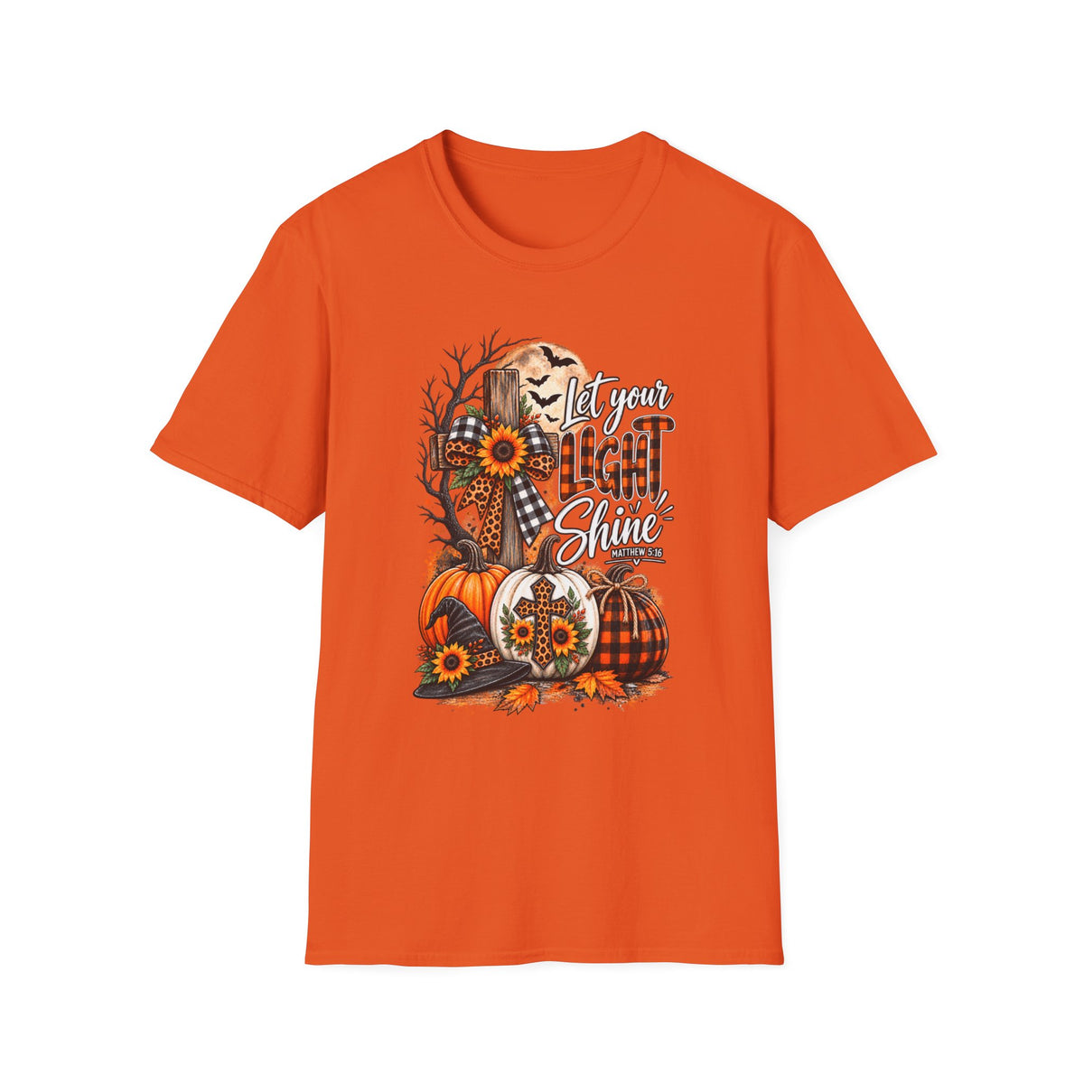 Let Your Light Shine Halloween Faith T-Shirt