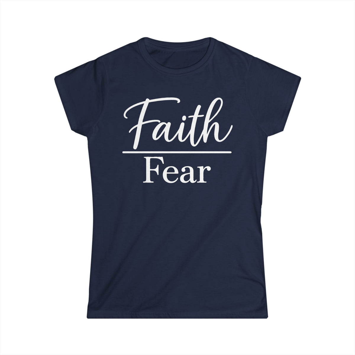 Faith Over Fear Women’s Christian T-Shirt