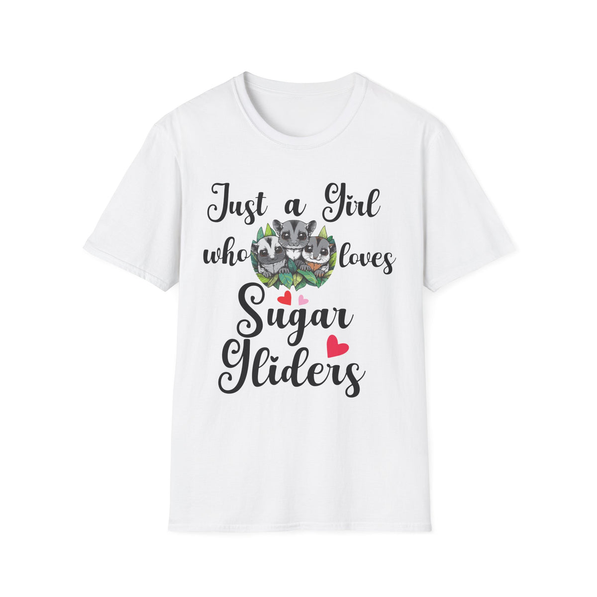 Just a Girl Who Loves Sugar Gliders Shirt – Sugar Glider Mom T-Shirt