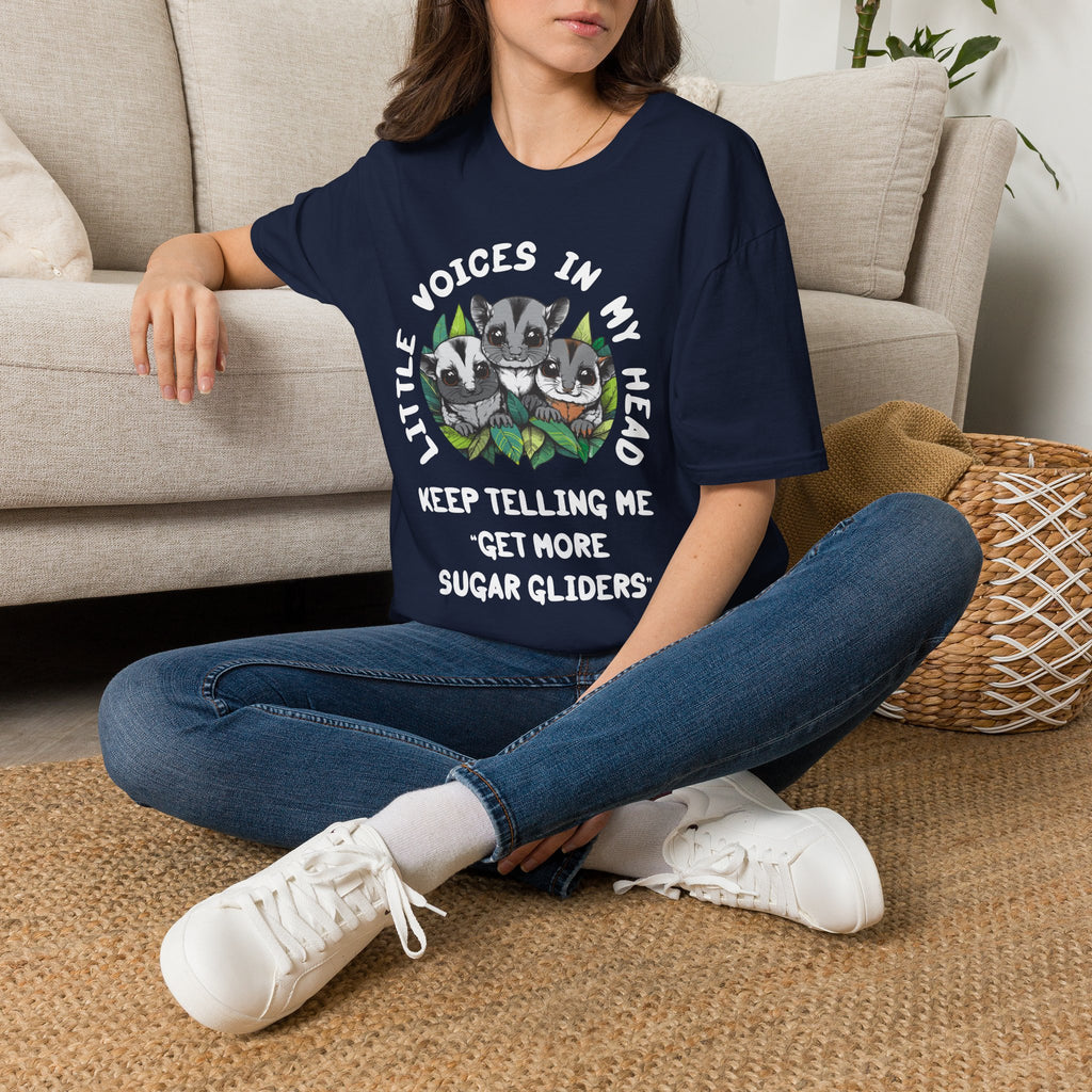 Little Voices in My Head Sugar Glider Shirt – Funny Sugar Glider T-Shirt