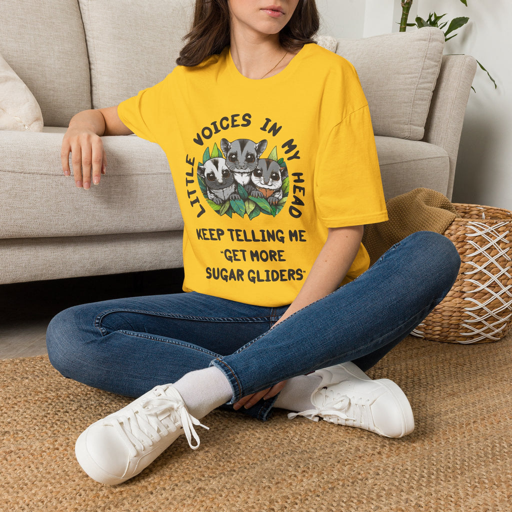 Little Voices in My Head Sugar Glider Shirt – Funny Sugar Glider T-Shirt