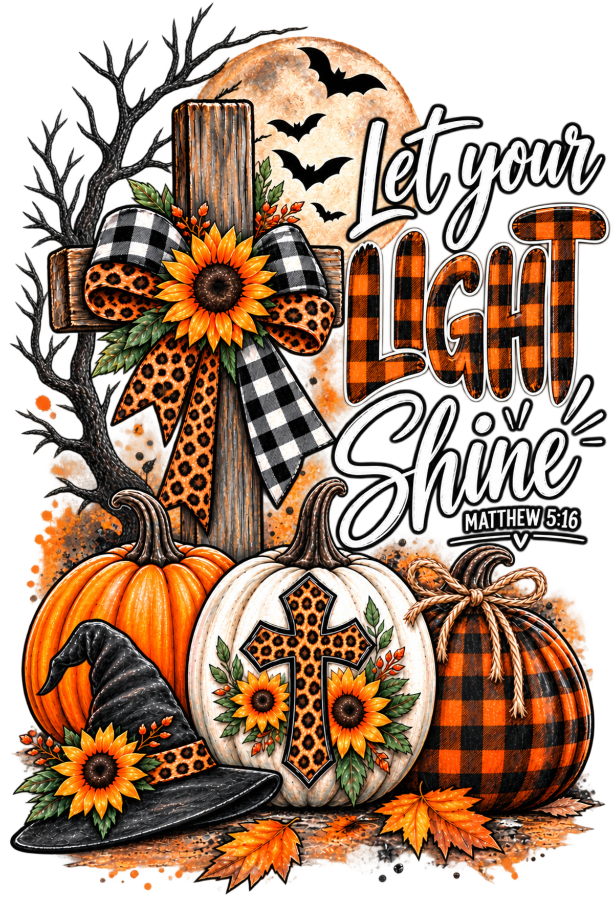 Let Your Light Shine Halloween Faith T-Shirt