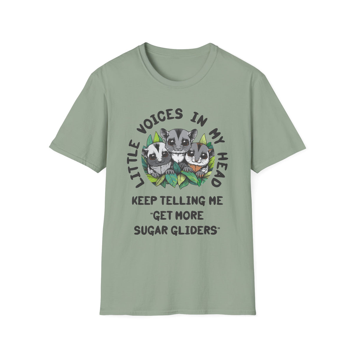 Little Voices in My Head Sugar Glider Shirt – Funny Sugar Glider T-Shirt