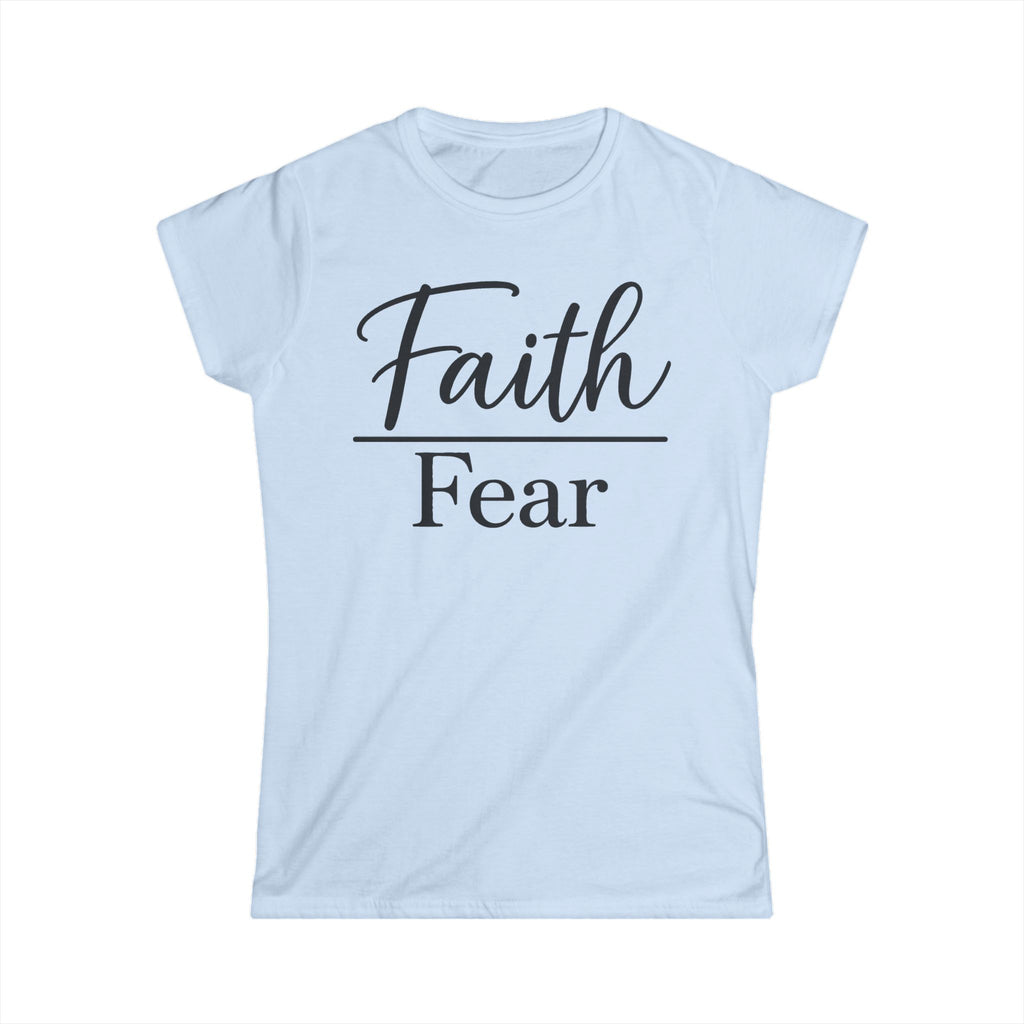 Faith Over Fear Women’s Christian T-Shirt
