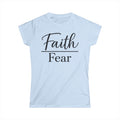 Faith Over Fear Women’s Christian T-Shirt