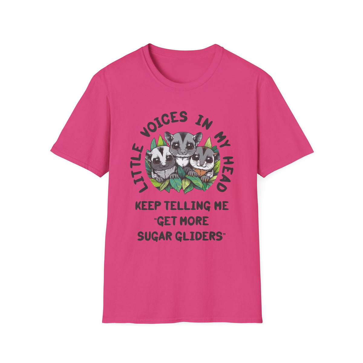 Little Voices in My Head Sugar Glider Shirt – Funny Sugar Glider T-Shirt