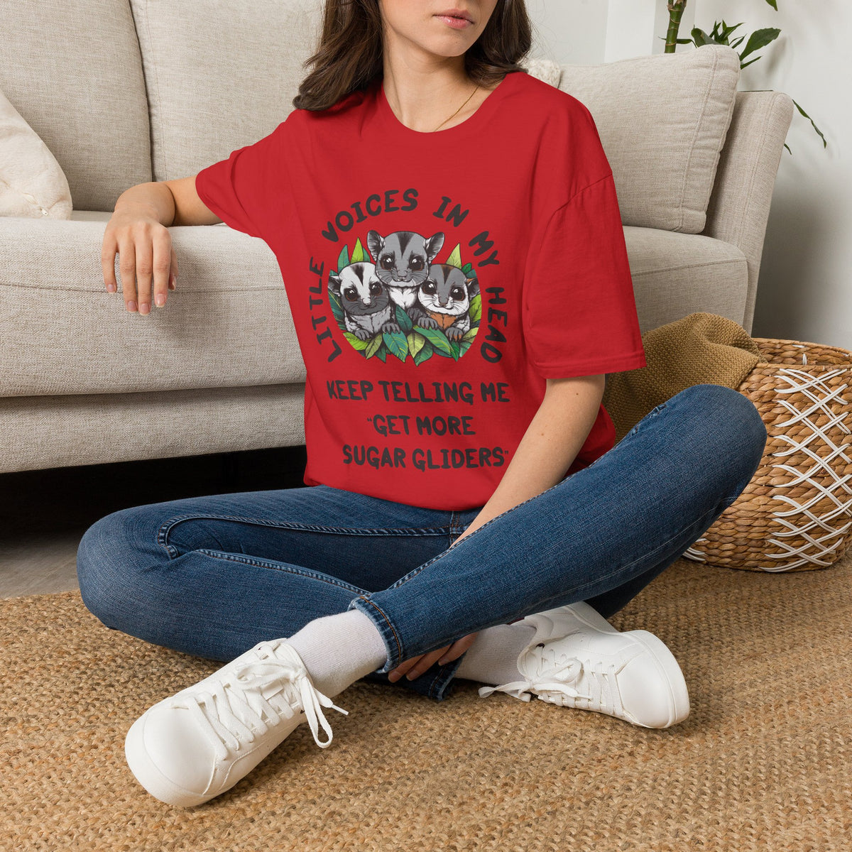 Little Voices in My Head Sugar Glider Shirt – Funny Sugar Glider T-Shirt