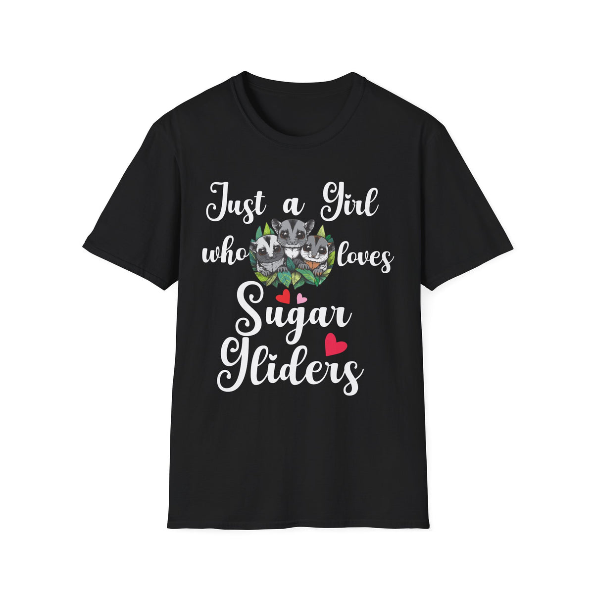 Just a Girl Who Loves Sugar Gliders Shirt – Sugar Glider Mom T-Shirt