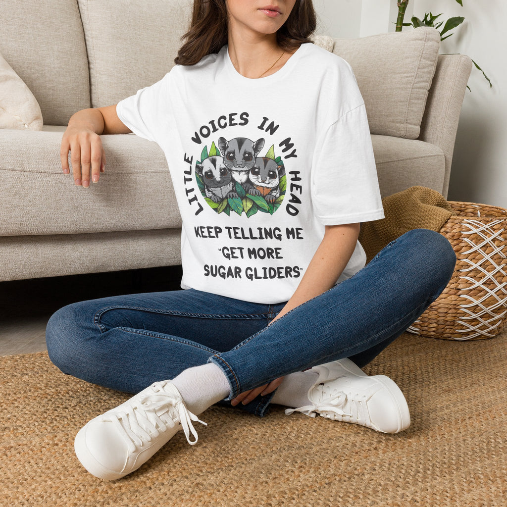 Little Voices in My Head Sugar Glider Shirt – Funny Sugar Glider T-Shirt