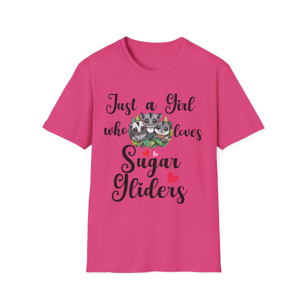 Just a Girl Who Loves Sugar Gliders Shirt – Sugar Glider Mom T-Shirt