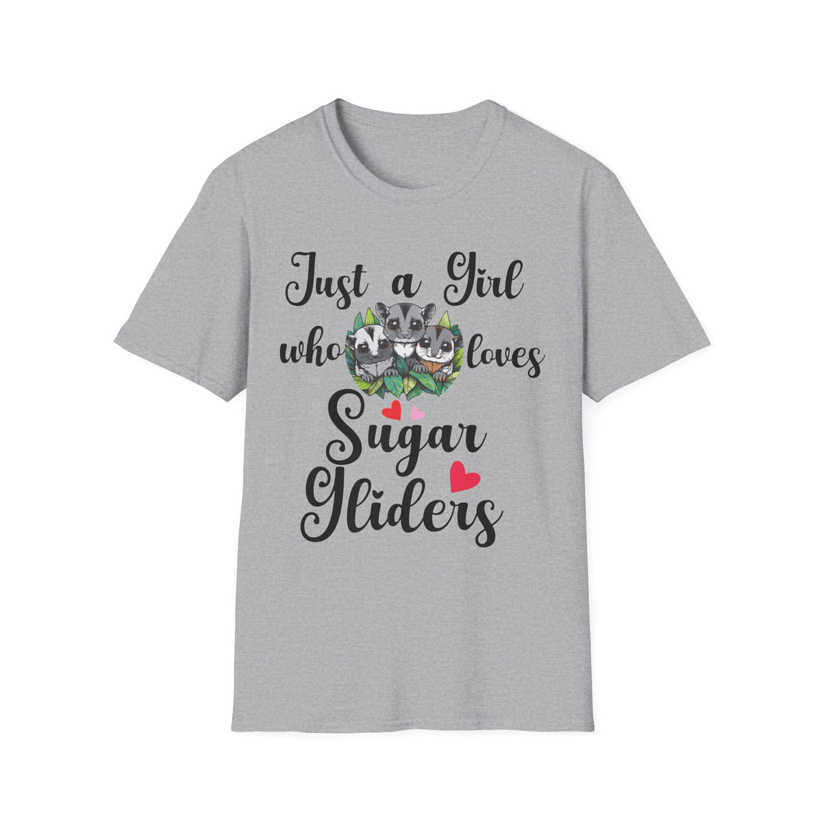 Just a Girl Who Loves Sugar Gliders Shirt – Sugar Glider Mom T-Shirt
