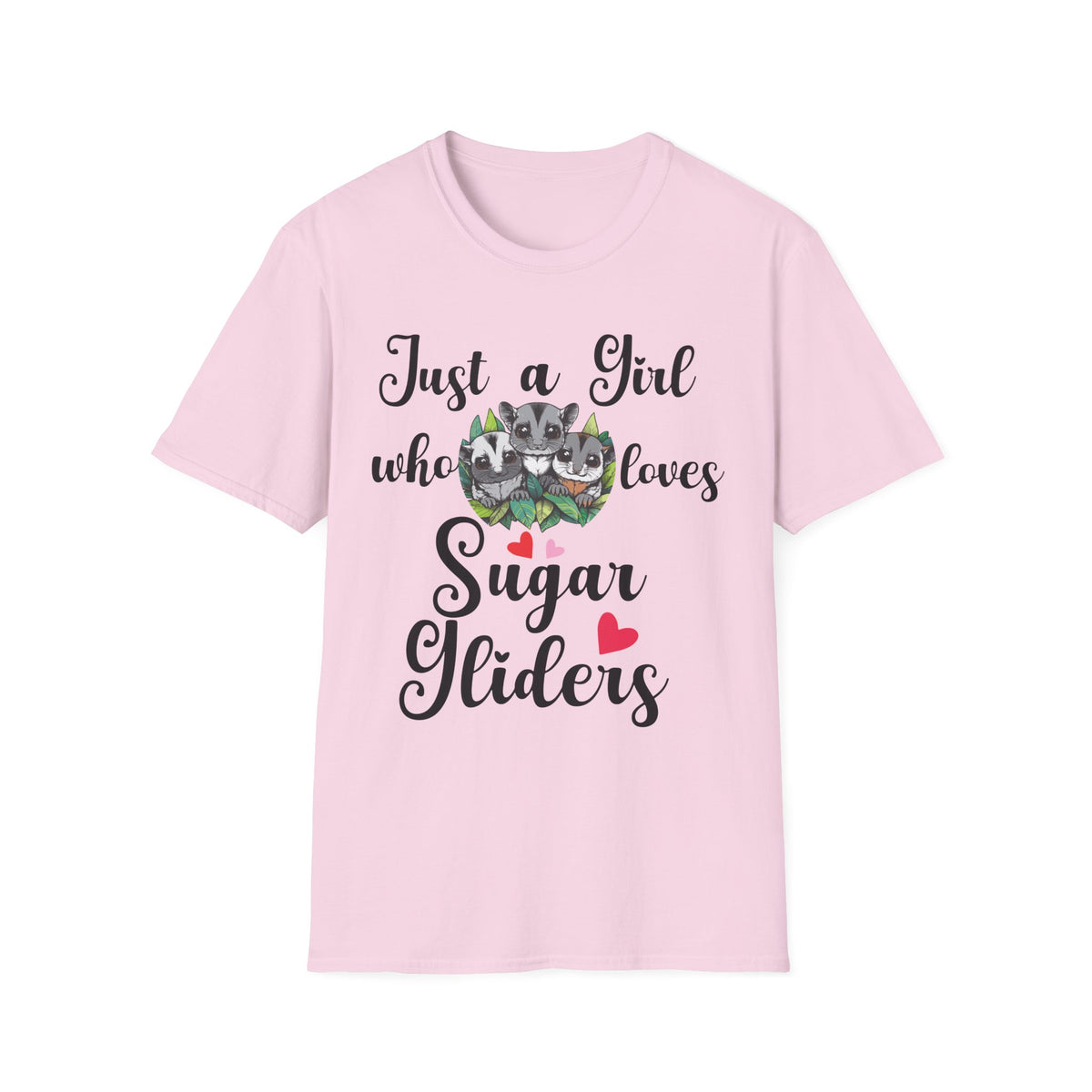 Just a Girl Who Loves Sugar Gliders Shirt – Sugar Glider Mom T-Shirt