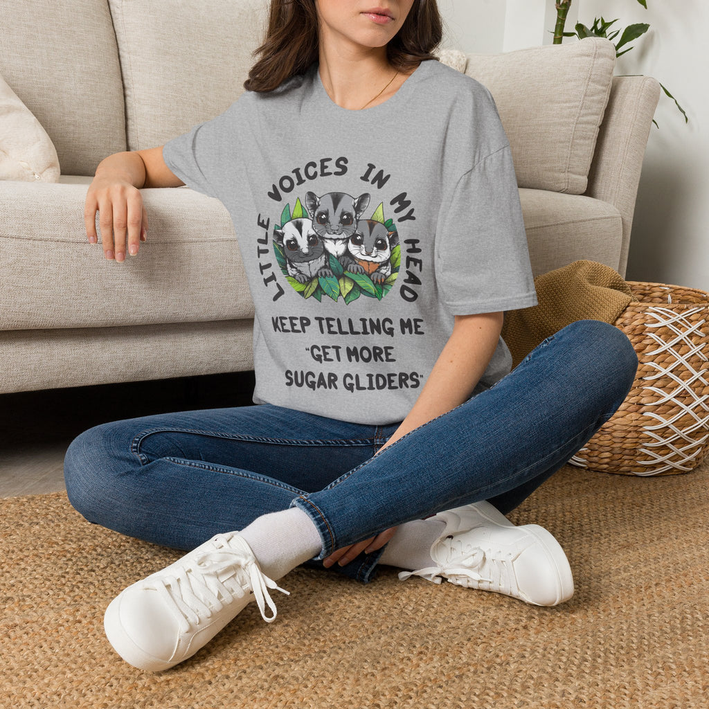 Little Voices in My Head Sugar Glider Shirt – Funny Sugar Glider T-Shirt