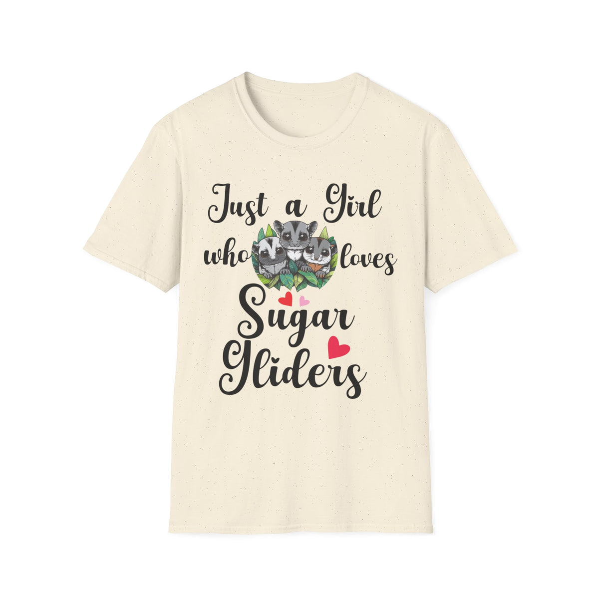 Just a Girl Who Loves Sugar Gliders Shirt – Sugar Glider Mom T-Shirt