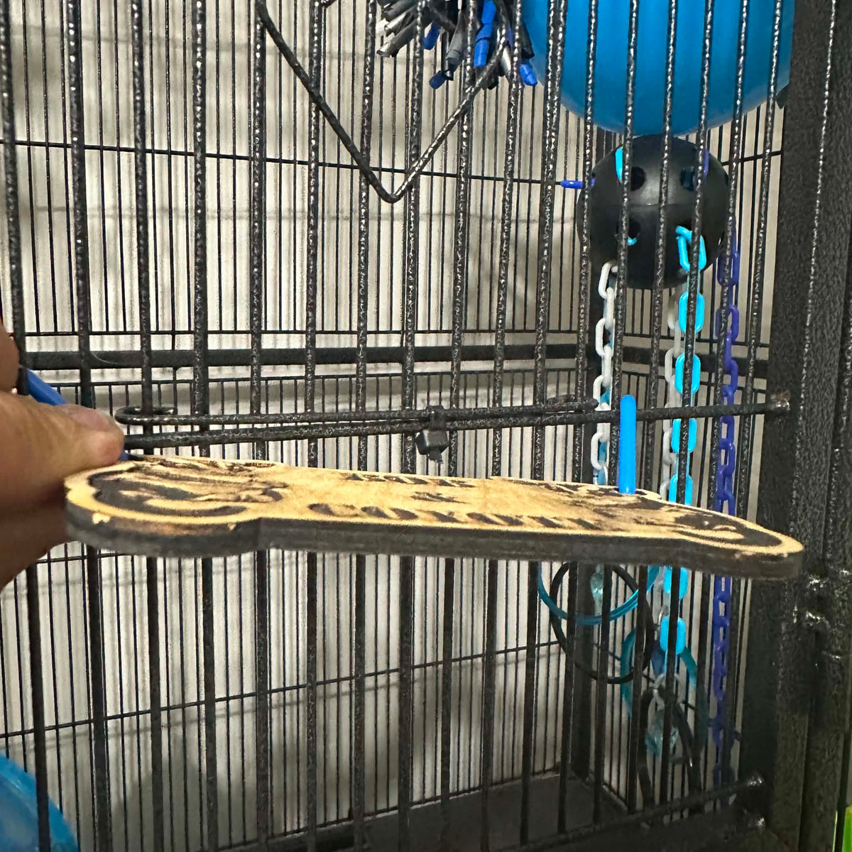 Sugar Glider Cage Name Plate