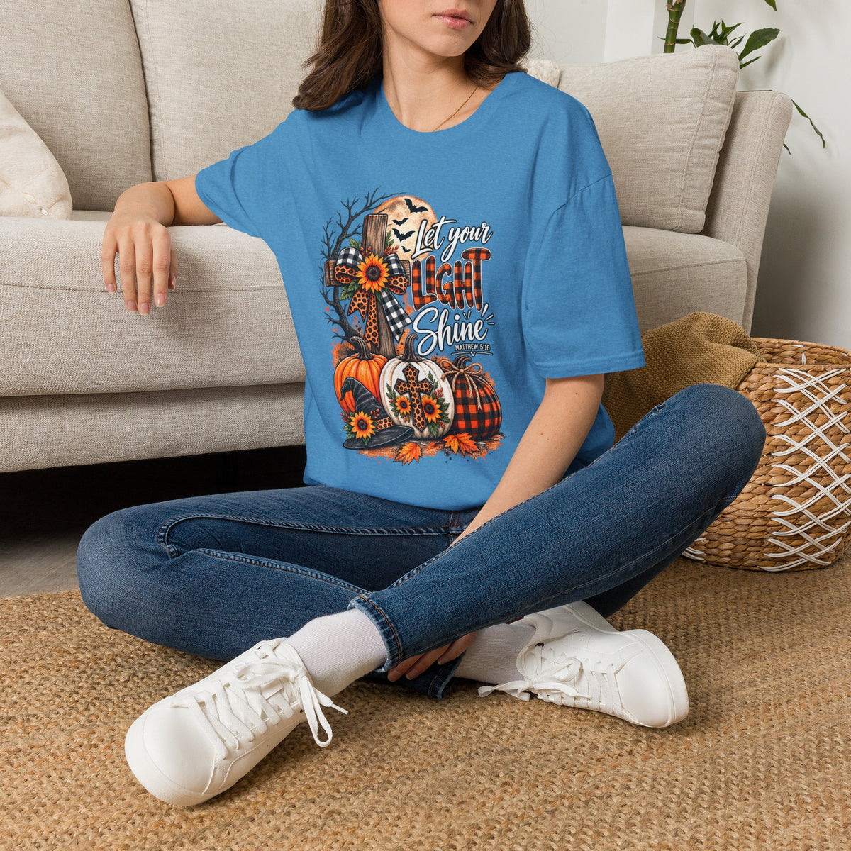 Let Your Light Shine Halloween Faith T-Shirt