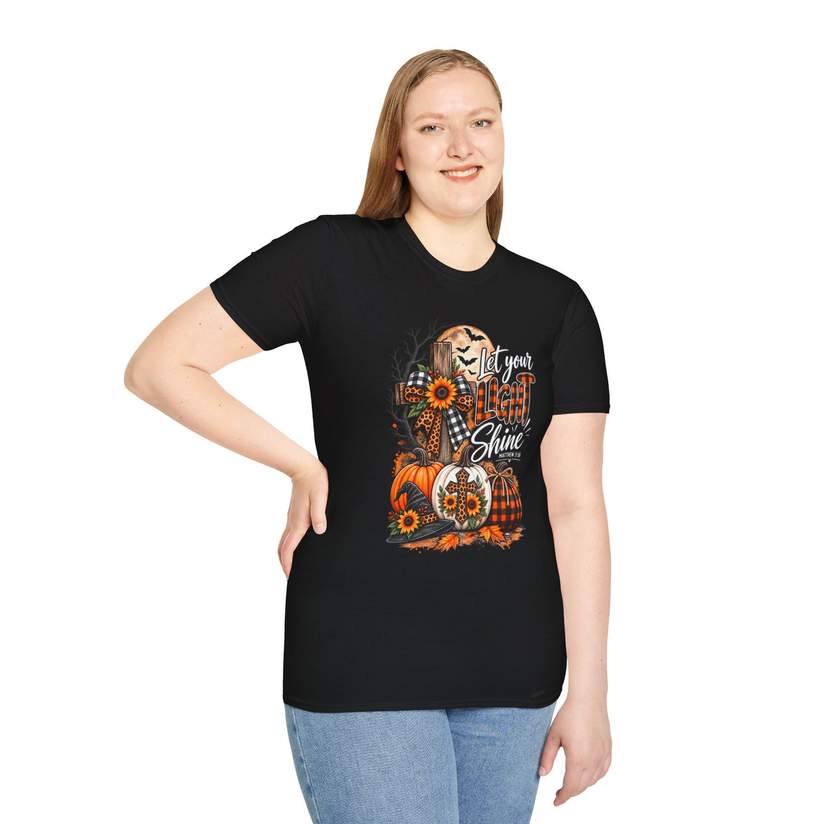 Let Your Light Shine Halloween Faith T-Shirt