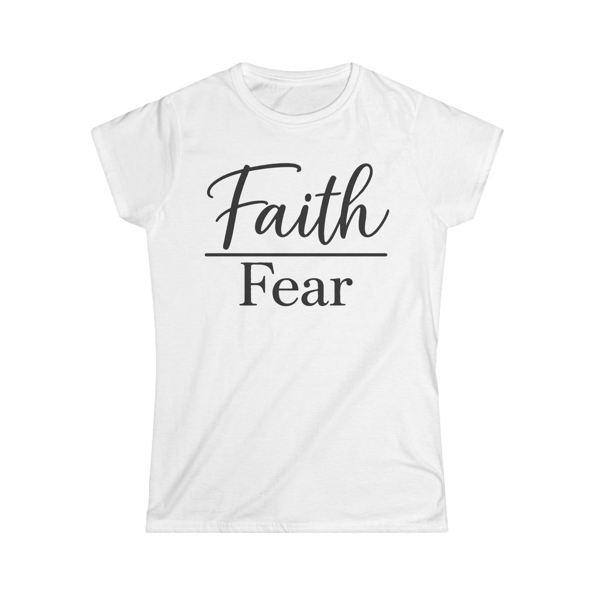 Faith Over Fear Women’s Christian T-Shirt