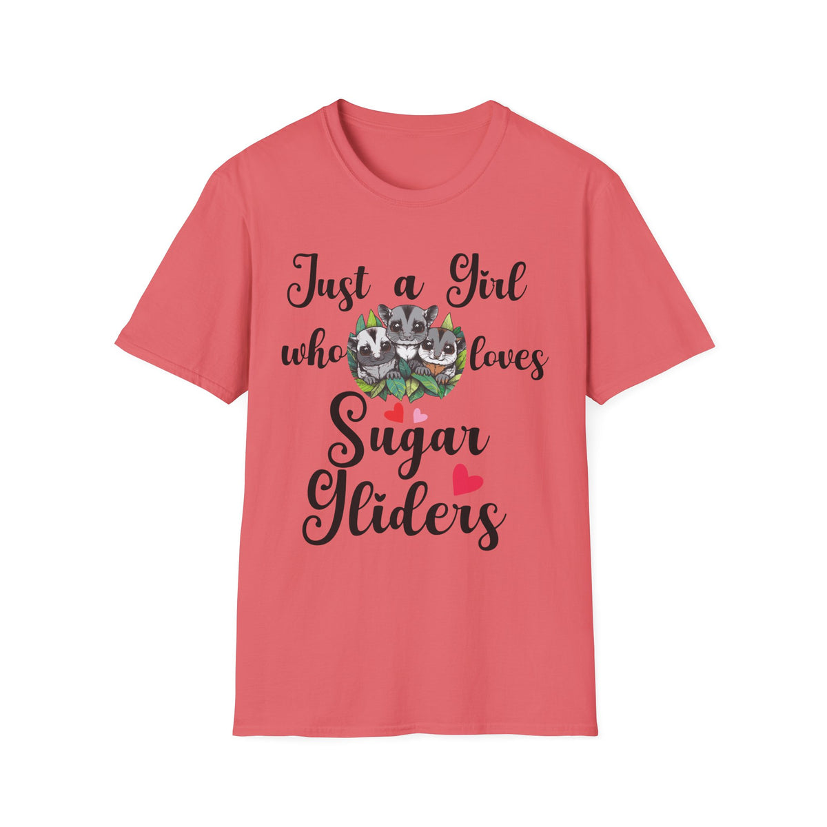 Just a Girl Who Loves Sugar Gliders Shirt – Sugar Glider Mom T-Shirt