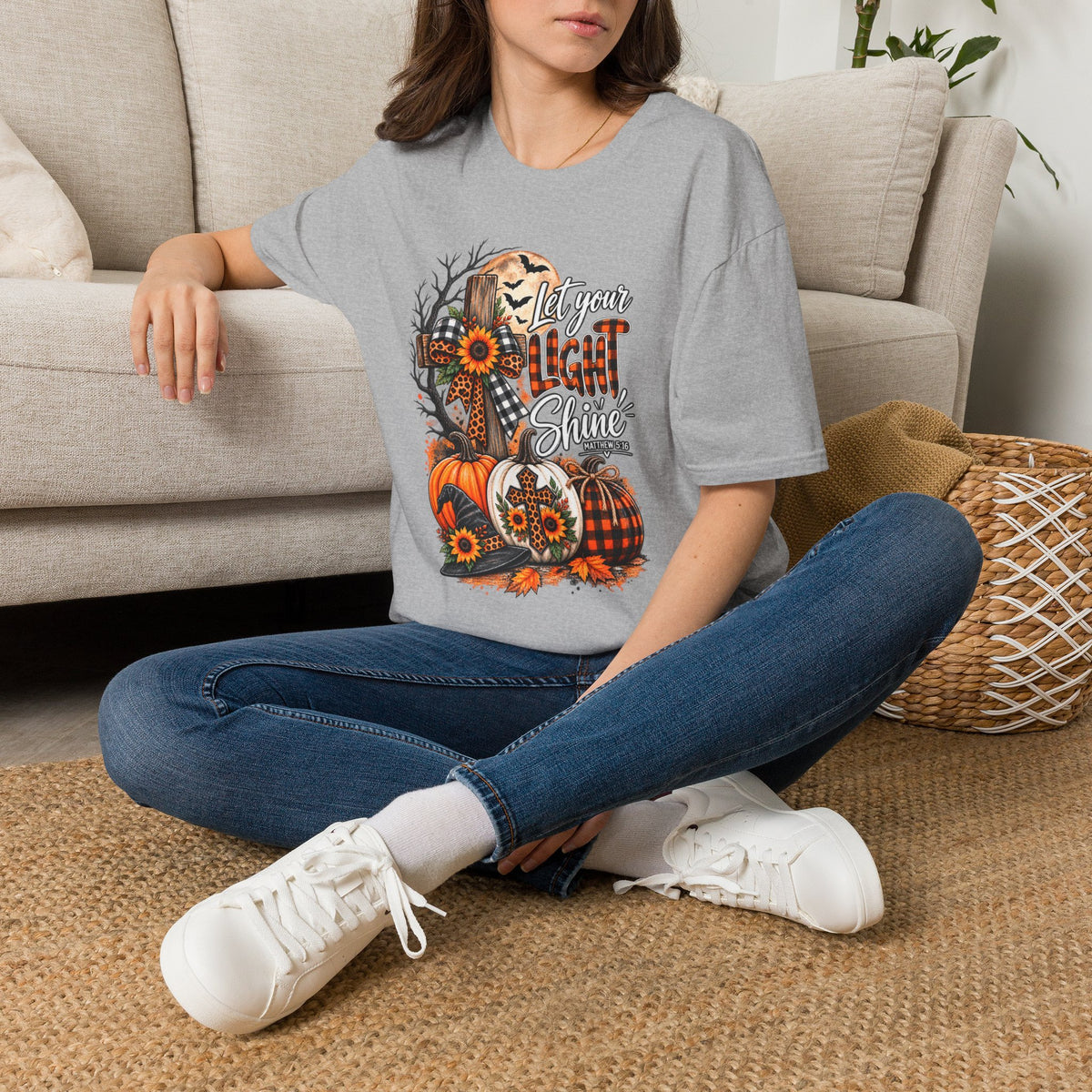 Let Your Light Shine Halloween Faith T-Shirt