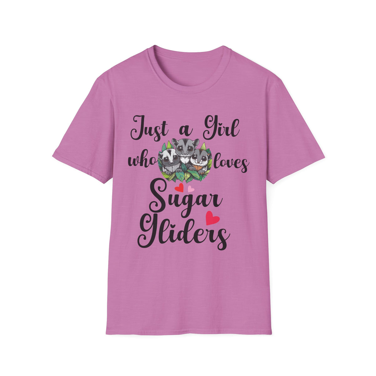 Just a Girl Who Loves Sugar Gliders Shirt – Sugar Glider Mom T-Shirt
