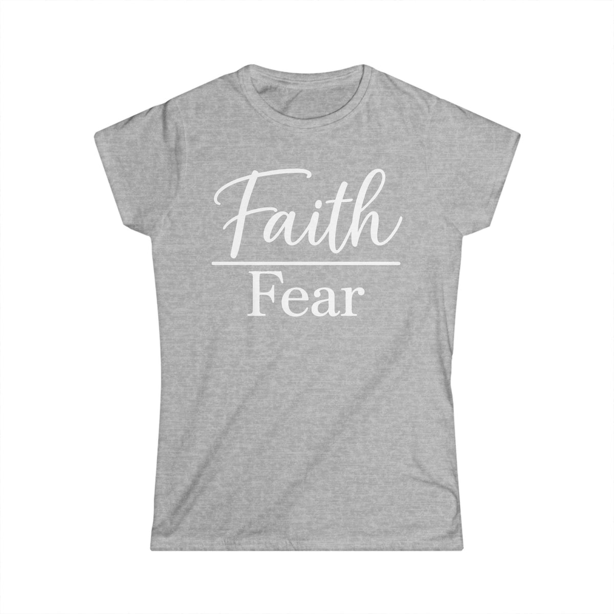 Faith Over Fear Women’s Christian T-Shirt