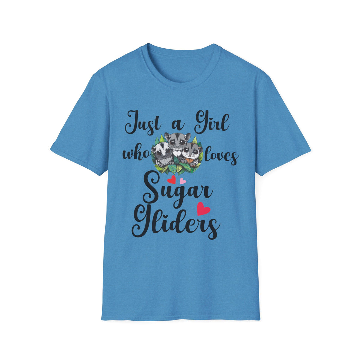 Just a Girl Who Loves Sugar Gliders Shirt – Sugar Glider Mom T-Shirt