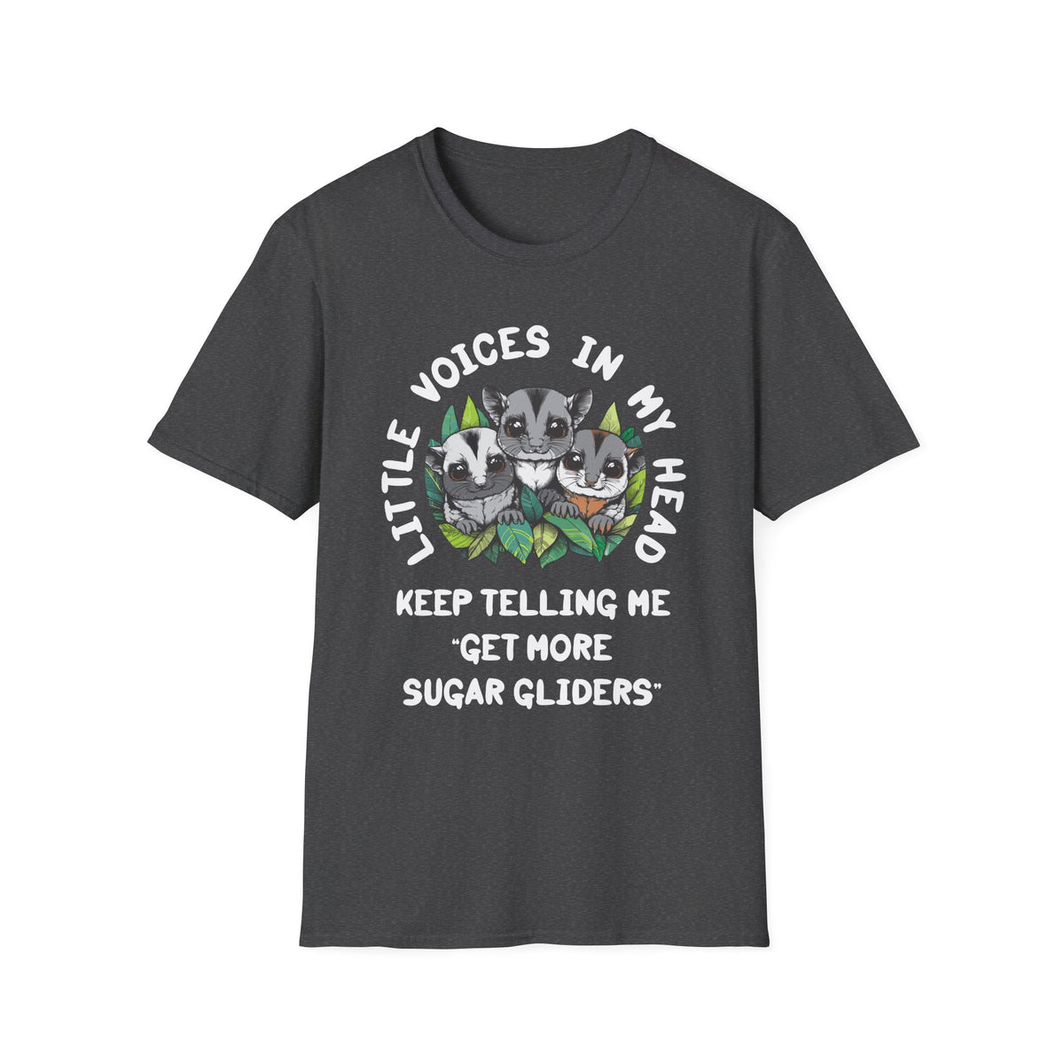 Little Voices in My Head Sugar Glider Shirt – Funny Sugar Glider T-Shirt